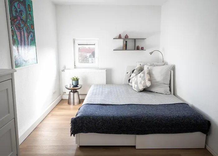 Eich-penthouse, Zentral Am Stadtwald Mit Ausblick über Stadt, 24h Self Check-in, Netflix, Disneyplus